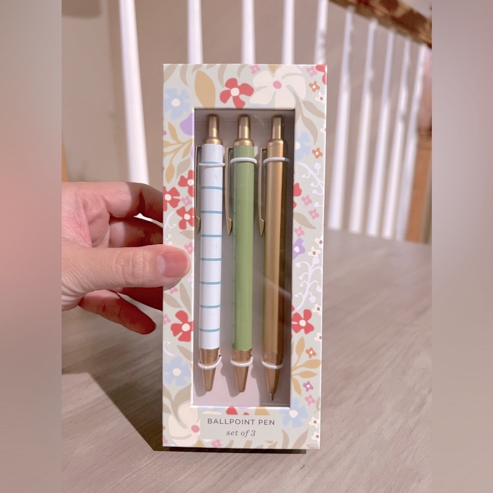 NIB Ballpoint Pen Set of 3 - Picture 2 of 4